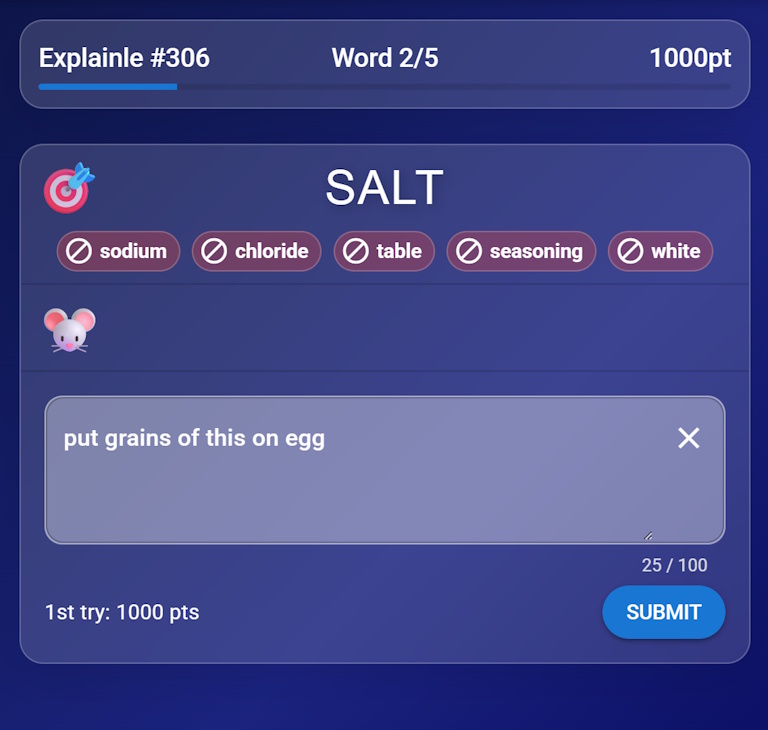 Explainle screenshot